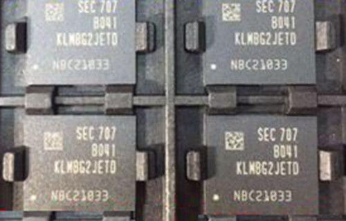 China KLMBG2JETD-B041 32gb Blitz-Chip EMMC 5,1 mit hohen der Kapazität des Sockel-BGA153 distributeur
